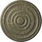 Ekena Millwork Carton Ceiling Medallion (For Canopies up to 3 3/4"), 17 3/4"OD x 1 3/8"P, Witch Hazel Crackle CM18CAWHC - alternate 1